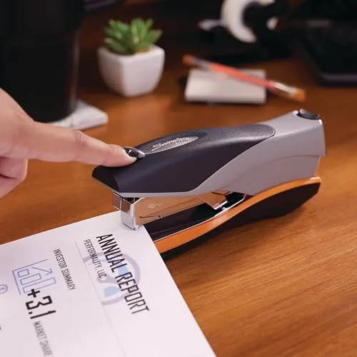 SWINGLINE HEFTER, 40 BLATT KAPAZITÄT, OPTIMA 40, STAUFREI, REDUZIERT - – neu – Sonstiges – überwiegend schwarz – Foto 1 von 5