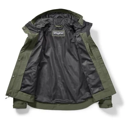 EDDIE BAUER DAMEN PORT CITIESEND WASSERDICHTE REGENJACKE, WASSERDICHT, - SPRIG – neu – Damenmode – überwiegend weiß – Foto…