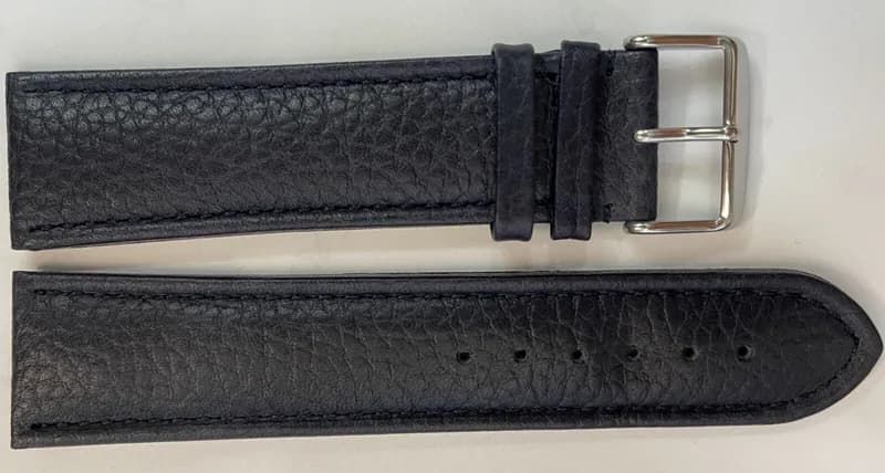26mm XXL Leder Uhrenarmband dunkelblau extra-lang Ausgezeichnet Qualität – neu – Uhren & Schmuck – Foto 1 von 2