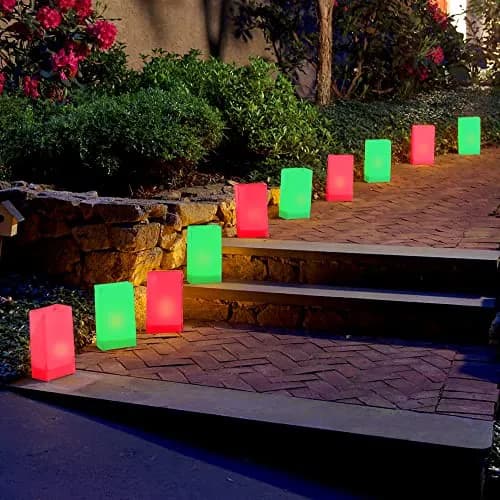 LUMA BASE LUMABASE ELECTRIC LUMINARIA KIT, ROT UND GRÜN - 10ER SET - ROT/GRÜN – neu – Möbel – Foto 1 von 5