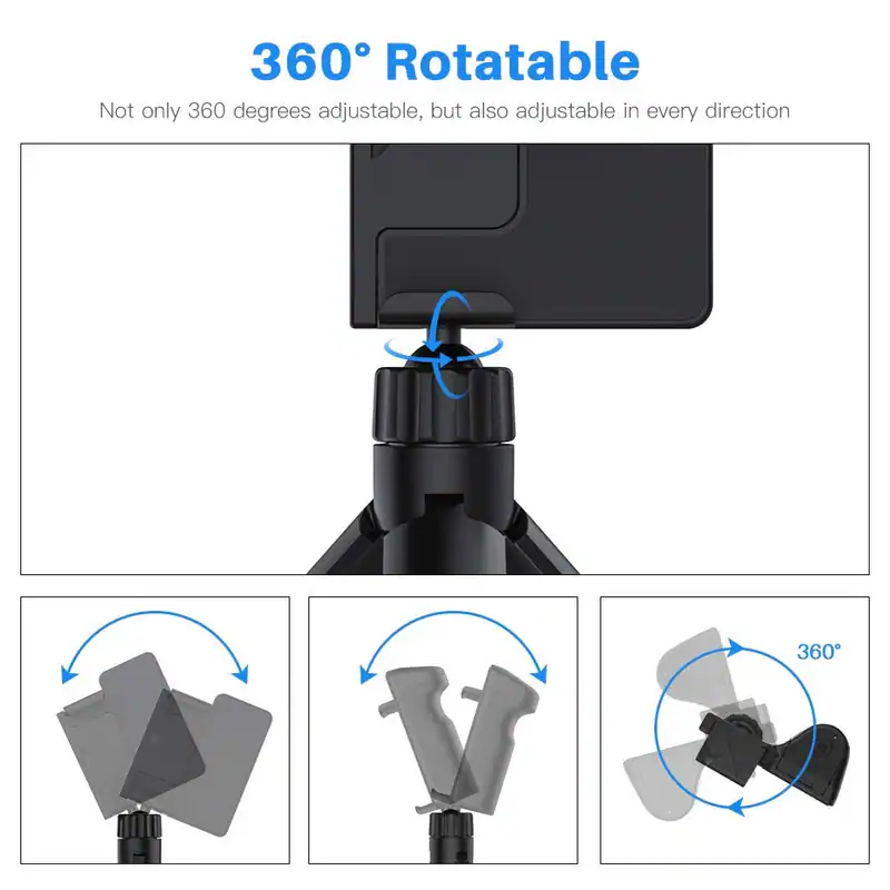 YOOZON BLUETOOTH TELEFON STATIV, MINI SELFIE STICK STATIV STÄNDER HALTER KOPF - – neu – Sonstiges – überwiegend weiß – Foto…