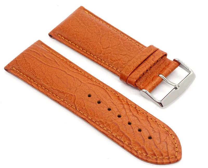 34 mm Echt Büffel Leder Uhrenarmband hellbraun Echtleder – neu – Sonstiges – Foto 1 von 2