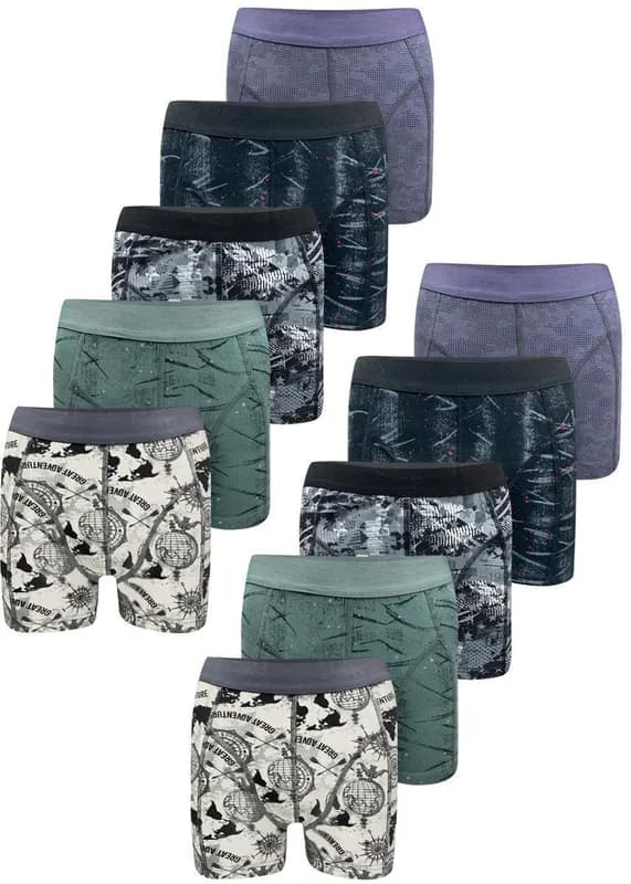 10 Herren Boxershorts Baumwolle S M L XL XXL XXXL Unterhosen Unterwäsche Boxer – neu – Herrenmode – überwiegend weiß – Foto…