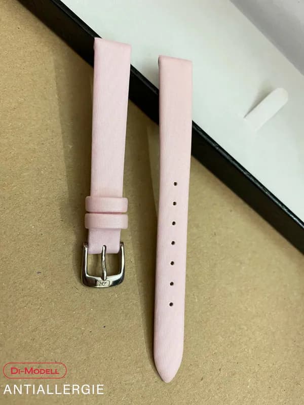 14 mm Di-Modell Uhrenarmband Rosa, Antiallergie Kunststoff-Textilstruktur/Leder – neu – Uhren & Schmuck – Foto 1 von 3