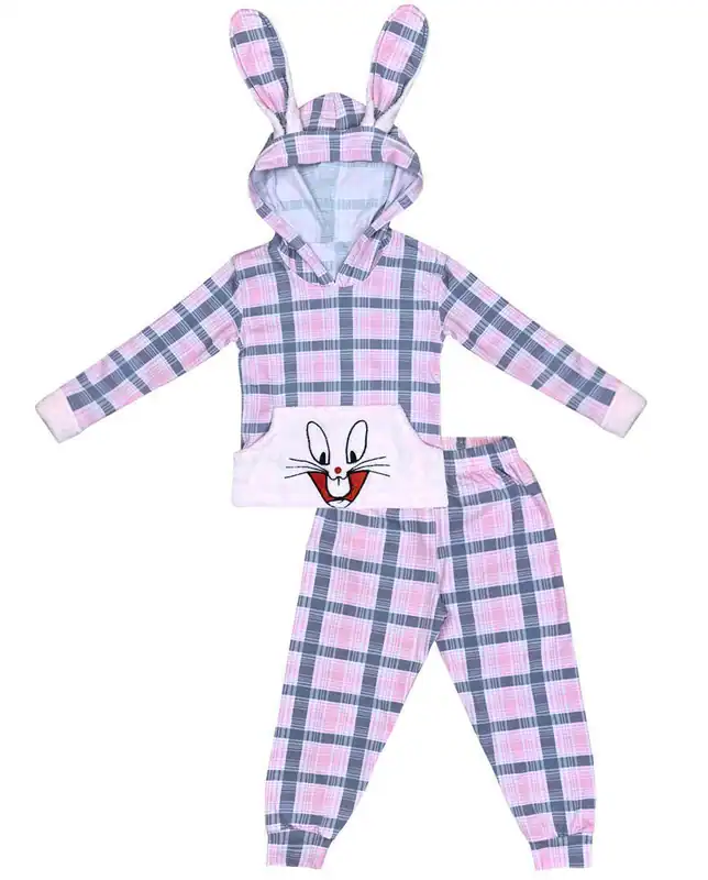 Mädchen Pyjama Baumwolle Set zweiteiliger Schlafanzug Hausanzug Nachtwäsche lang – neu – Sonstiges – überwiegend weiß…