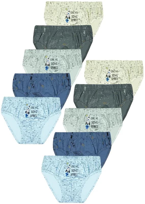 10 Jungen Slips Baumwolle Unterhosen Unterwäsche Shorts Slip Knaben Unterhose – neu – Sonstiges – überwiegend weiß – Foto 1…