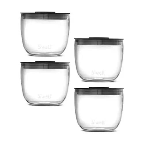 S'WELL TRITAN PREP BOWL 4ER SET, 10OZ - KLAR – neu – Sonstiges – überwiegend weiß – Foto 1 von 5