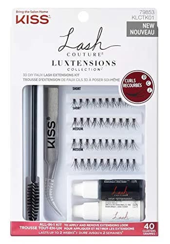Kiss Lash Couture Luxtensions Faux Lash Extensions Kit (2er Pack) – neu – Sonstiges – überwiegend weiß