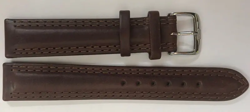 18mm. Echtes-DI-MODELL UHRENARMBAND Echt Leder, super Qualität braun – neu – Uhren & Schmuck – Foto 1 von 2