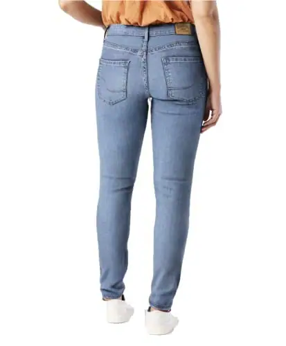 LEVI STRAUSS SIGNATURE GOLD DAMEN MODERNE SKINNY JEANS (STANDARD UND - BLAU – neu – Damenmode – Foto 1 von 5