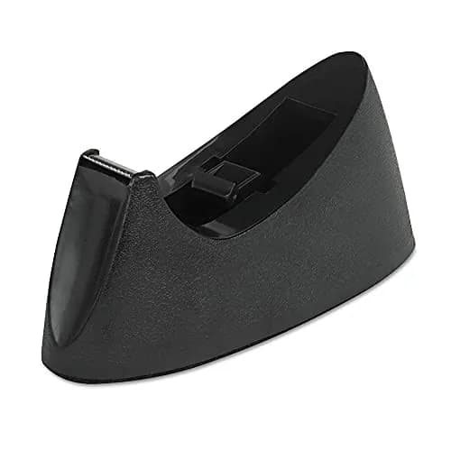 UNIVERSAL DESKTOP KLEBEBANDABROLLER, GEWICHTETER RUTSCHFESTER BODEN, 1" KERN - – neu – Sonstiges – überwiegend weiß