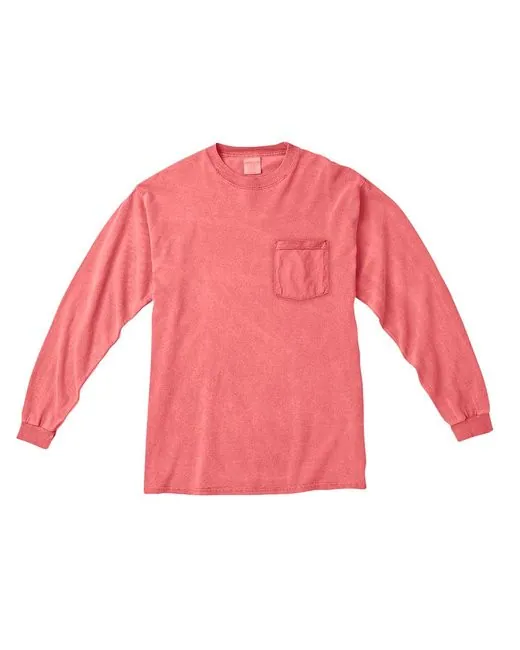 C4410 Comfort Colors RS Longsleeve Pocket T-Shirt – neu – Herrenmode – überwiegend weiß