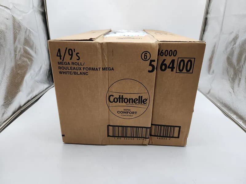 Cottonelle Ultra Comfort Toilettenpapier, vier 9er Pack Mega Rollen, insgesamt – neu – Möbel – überwiegend beige – Foto 1…