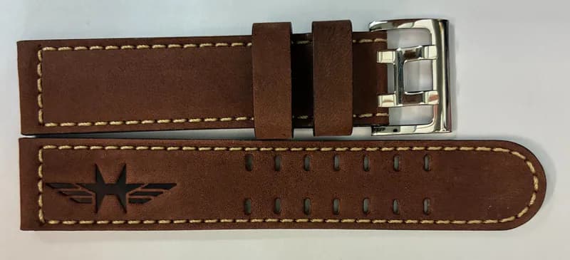 20mm Hamilton Echt Leder Uhrenarmband Braun Doppelte H-Dornschließe H600646109 – neu – Uhren & Schmuck – Foto 1 von 2