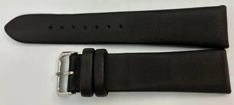 19mm Union Glashütte Uhrenarmband Schwarz Kurzschnitt 17,5 cm,Schließe ohne Logo – neu – Uhren & Schmuck – Foto 1 von 3