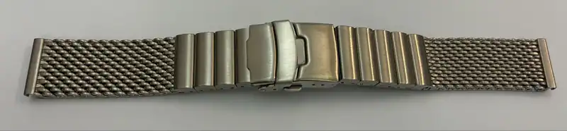 Uhrenarmband Milanaiseband 20mm & 24mm Mesh ca. 5mm dick faltschliesse Kürzbar – neu – Uhren & Schmuck – überwiegend silber…