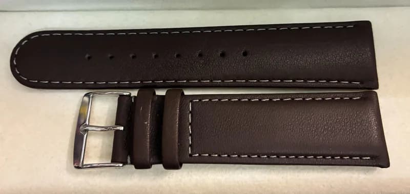 22 mm Oris Uhrenarmband Kalbsleder braun, Schließe ohne Herstellerlogo – neu – Uhren & Schmuck – Foto 1 von 3