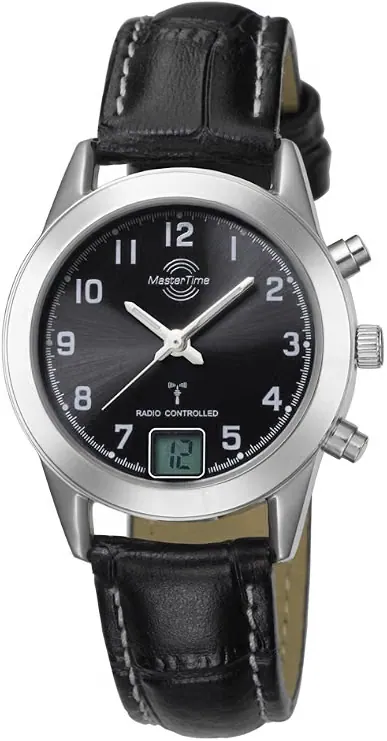 Funkuhr Damenuhr Master Time gut lesbar Arabische Zahlen 33mm MTGS-10450-22L – neu – Uhren & Schmuck – überwiegend weiß…