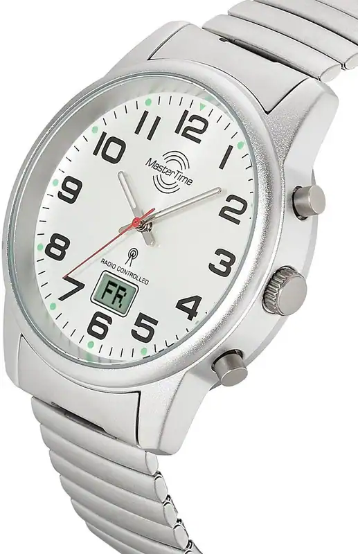 Master Time Funk Quarz Herrenuhr Analog-Digital mit Flexi-Armband MTGA-10822-42M – neu – Uhren & Schmuck – überwiegend weiß…