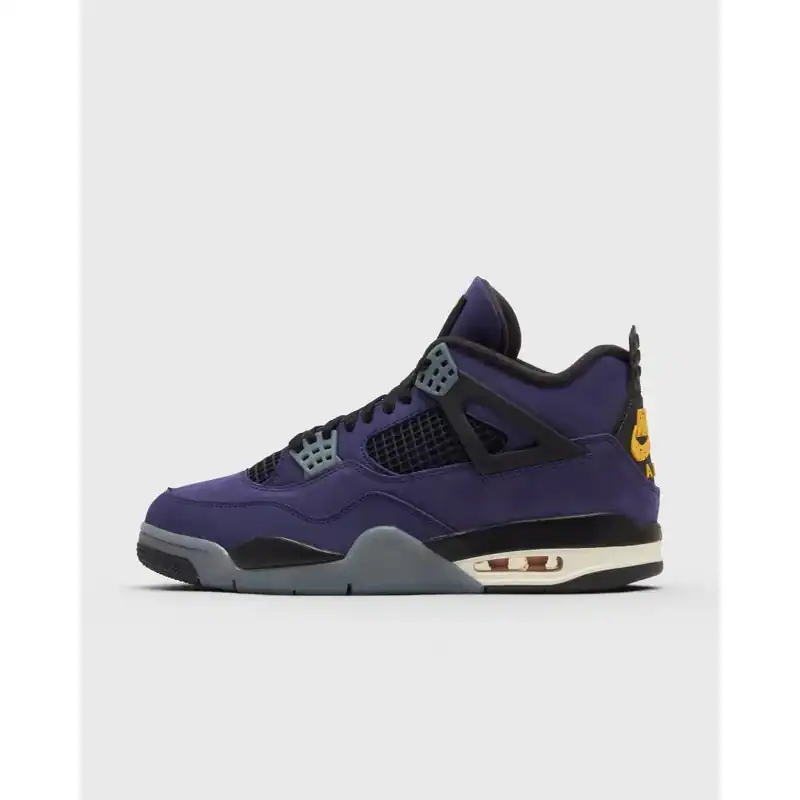 Nike Jordan 4 Retro Lakers Gr. 36,37,38,39,40,41,42,43,44,45,46,47 ; FV5029-500 – neu – Sonstiges – überwiegend weiß – Foto…