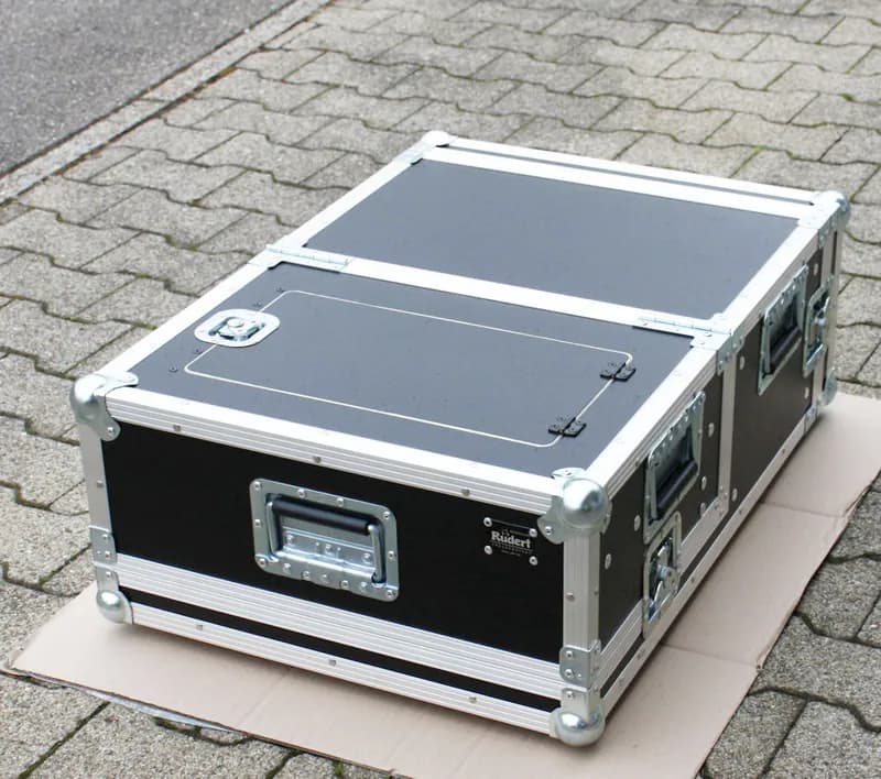 Megacase Flightcase Winkelcase Blackmagic ATEM Television Studio Pro 5U BK – neu – Sonstiges – überwiegend grau – Foto 1…