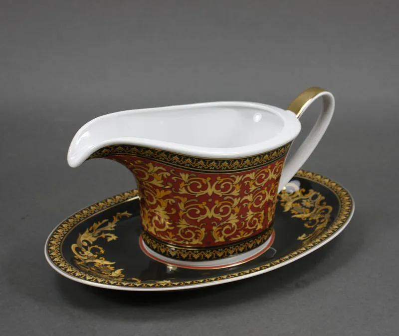 Rosenthal Versace Ikarus Medusa Sauciere 2-tlg. – neu – Sonstiges – überwiegend grau – Foto 1 von 3
