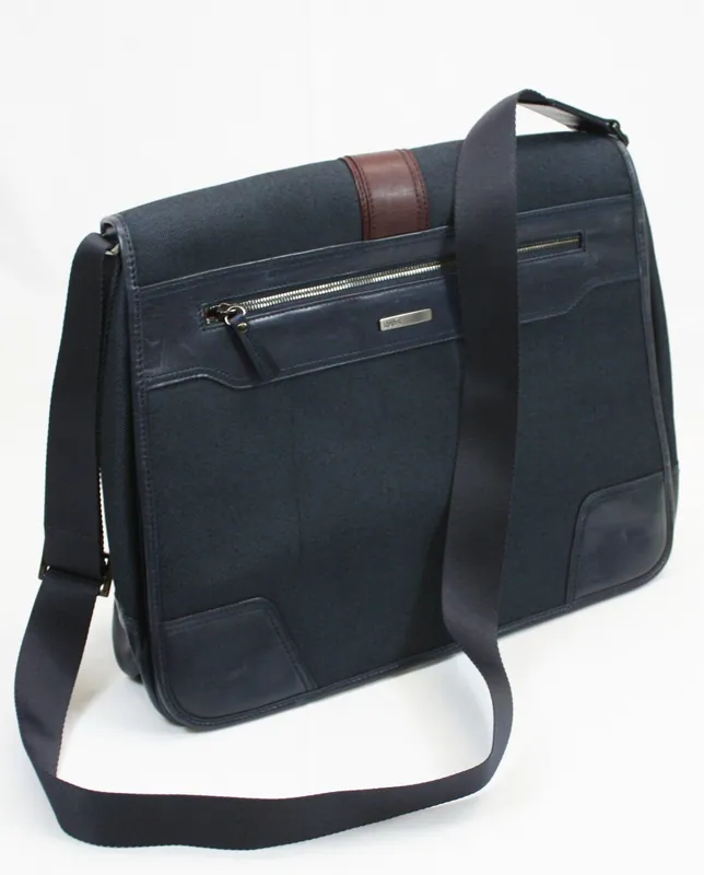 NAVA Design Project Umhängetasche Tasche Stoff/Leder Treck shoulder TT009B – neu – Sonstiges – überwiegend weiß – Foto 1…