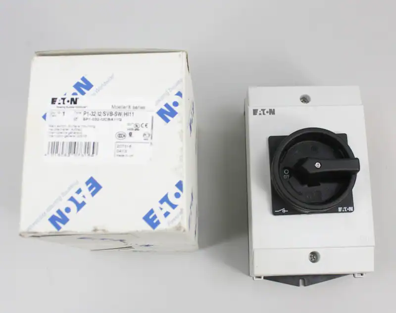 Eaton Hauptschalter, Aufbau P1-32/I2/SVB-SW/HI11 – neu – Sonstiges – überwiegend silber