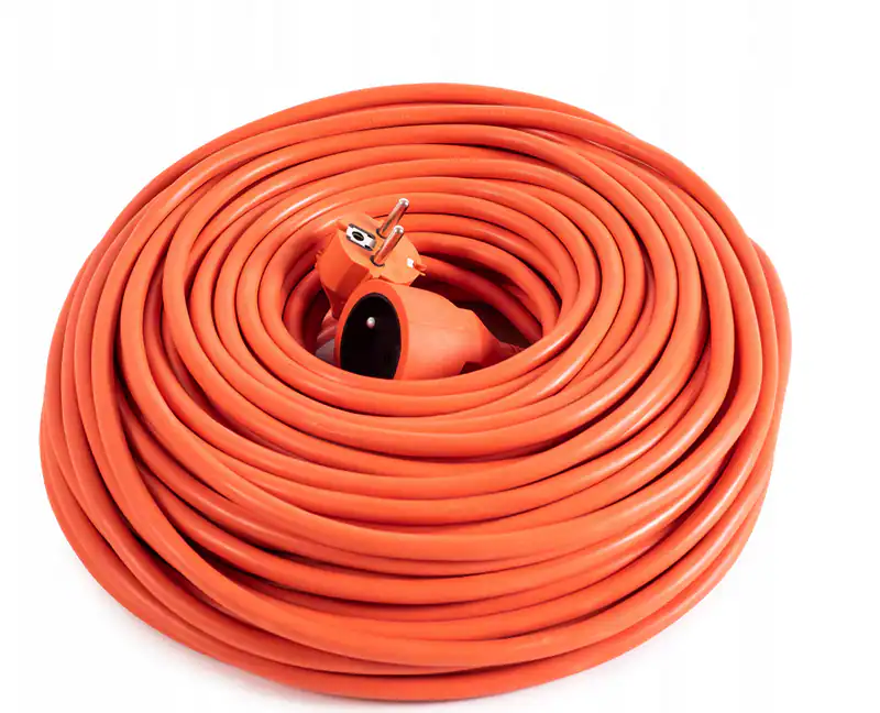 Verlängerungskabel Stromkabel 50m Garten Kabel Verlängerung IP44 Orange – neu – Sonstiges – Foto 1 von 4
