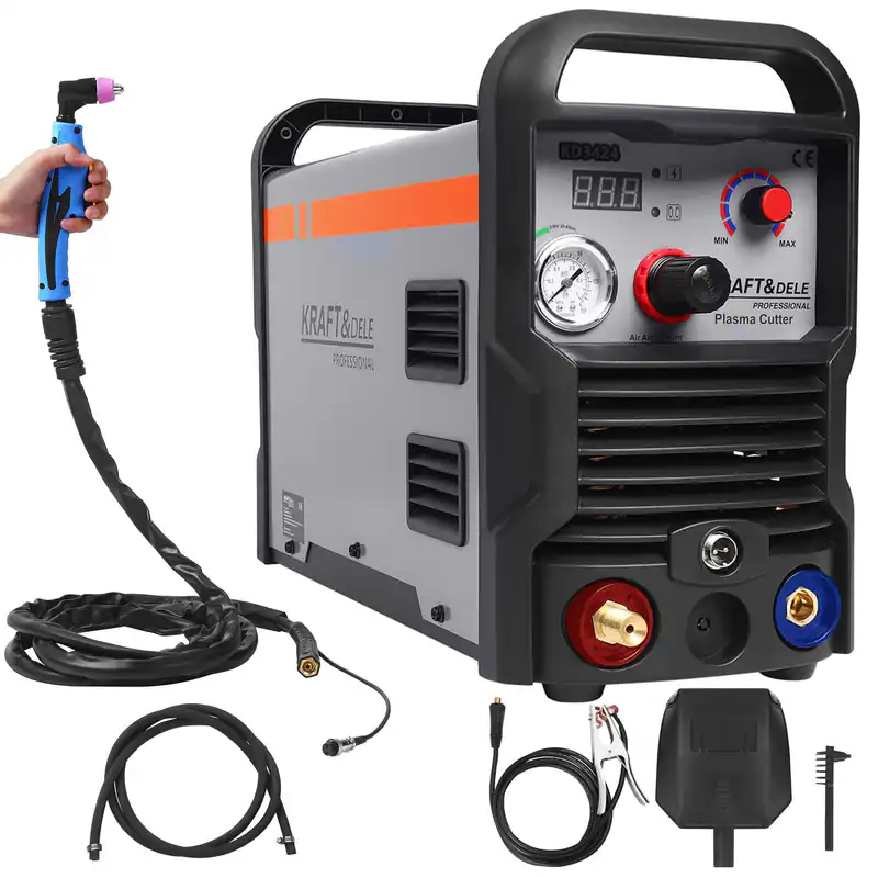 IGBT Plasmaschneider 75A HF-Zündung Metallschneider bis 25mm Plasma Cutter – neu – Sonstiges – überwiegend weiß – Foto 1…