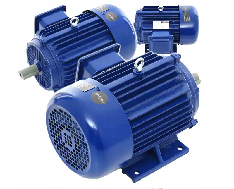 Elektromotor 4kW 4000W Drehstrommotor 380V 2880rpm Industriemotor stark robust – neu – Sonstiges – überwiegend weiß – Foto…