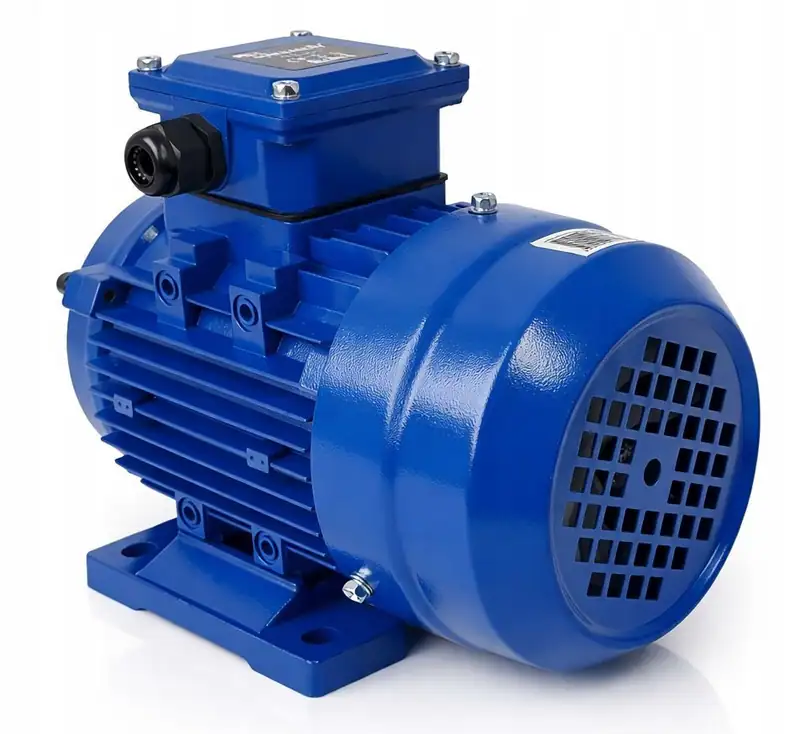 Elektromotor 230V 3kW 2800 U/min Einphasen Asynchronmotor Kondensator Motor – neu – Sonstiges – überwiegend weiß – Foto 1…