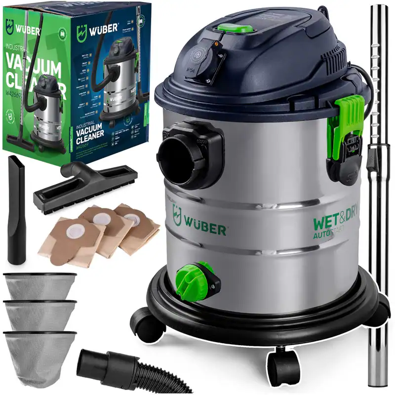 INDUSTRIELLE STAUBSAUGER 20L WERKSTATT NASS TROCKEN HEPA ASCHE GIPS STARK WUBER – neu – Haushaltsgeräte – überwiegend weiß…