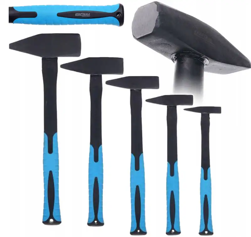 Hammer Set 5-tlg Werkstatthammer Fiberglas Schlosser Werkzeug Satz Schwer – neu – Sonstiges – überwiegend weiß – Foto 1 von 5