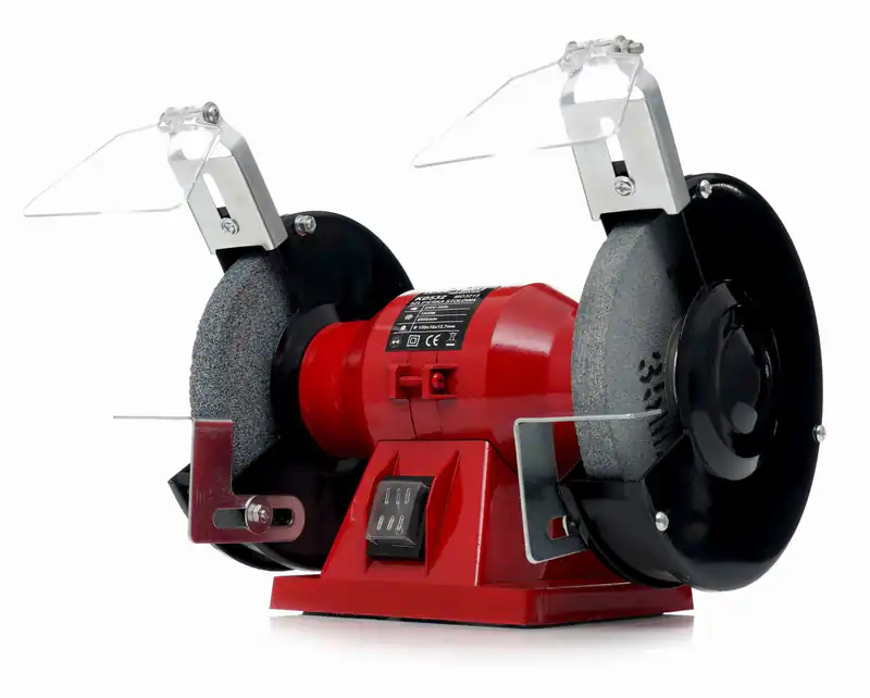 DOPPELSCHLEIFER TISCHSCHLEIFMASCHINE DOPPELSCHLEIFMASCHINE 1500W 2950 U/MIN – neu – Sonstiges – überwiegend weiß – Foto 1…