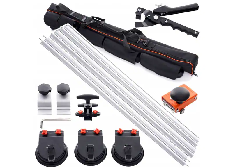 Fliesenschneider System 3200mm XXL Schneidsystem Führungsschiene Saugnäpfe – neu – Sonstiges – überwiegend weiß – Foto 1…