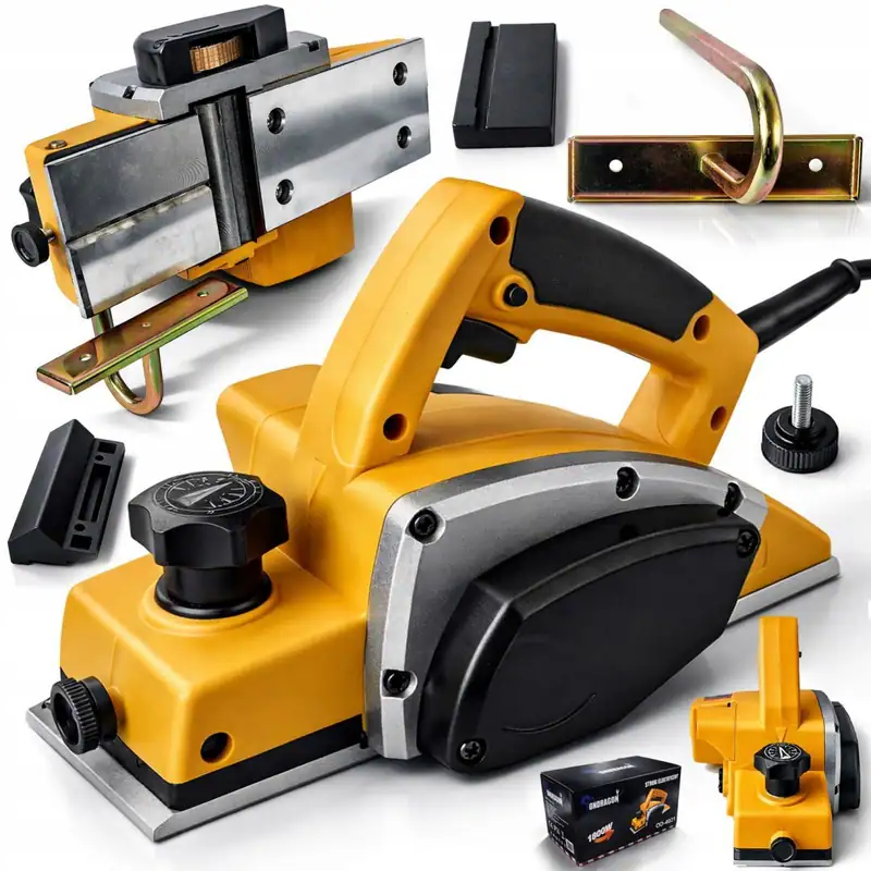 Elektrohobel Holz Hobelmaschine 1800W 16000rpm Handhobel präzise stark Holz – neu – Sonstiges – überwiegend weiß – Foto 1…