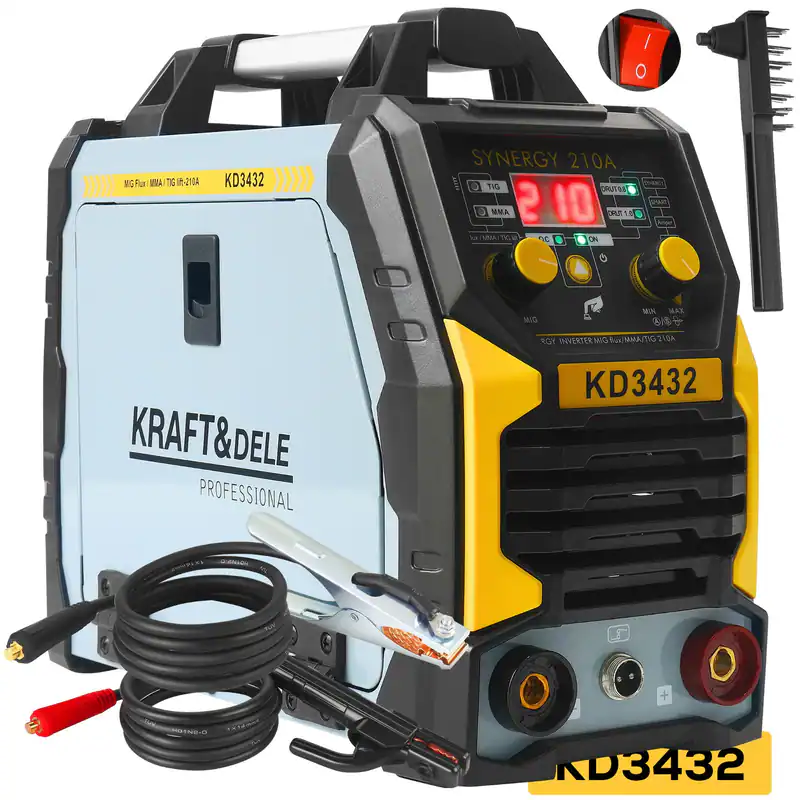 Schweißgerät Inverter MIG Flux MMA TigLift Schweißmaschine 230V Synergie – neu – Sonstiges – Foto 1 von 5