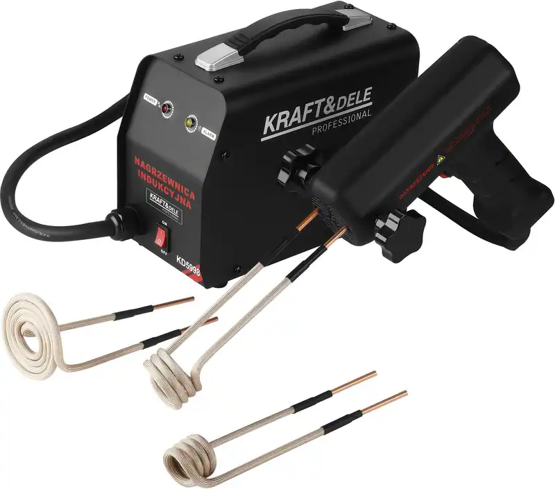 Induktionsheizgerät 1700W Schraubenlöser Induktionserhitzer KFZ Set LED – neu – Autos – überwiegend weiß – Foto 1 von 5