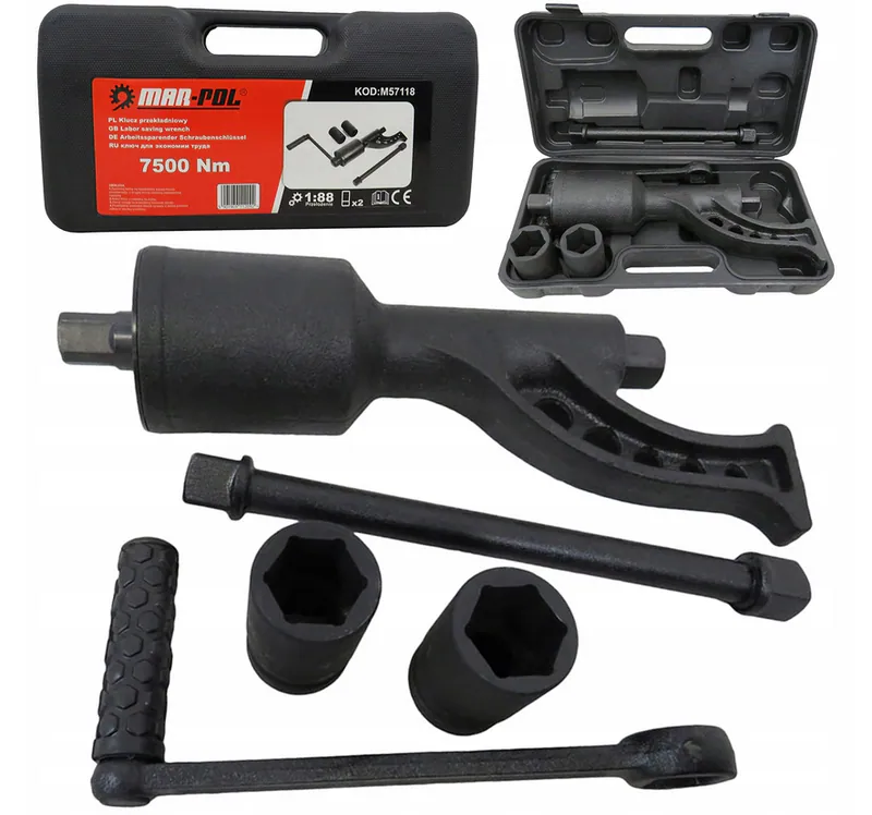 Planetengetriebe Radschlüssel 7500Nm 1:88 32 33mm Drehmomentverstärker – neu – Autos – überwiegend weiß – Foto 1 von 5