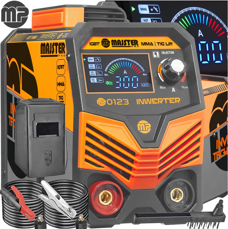 Schweißgerät Inverter 300A IGBT MMA TIG Digital LCD + Kabelset MAJSTER MP0123 – neu – Sonstiges – Foto 1 von 5