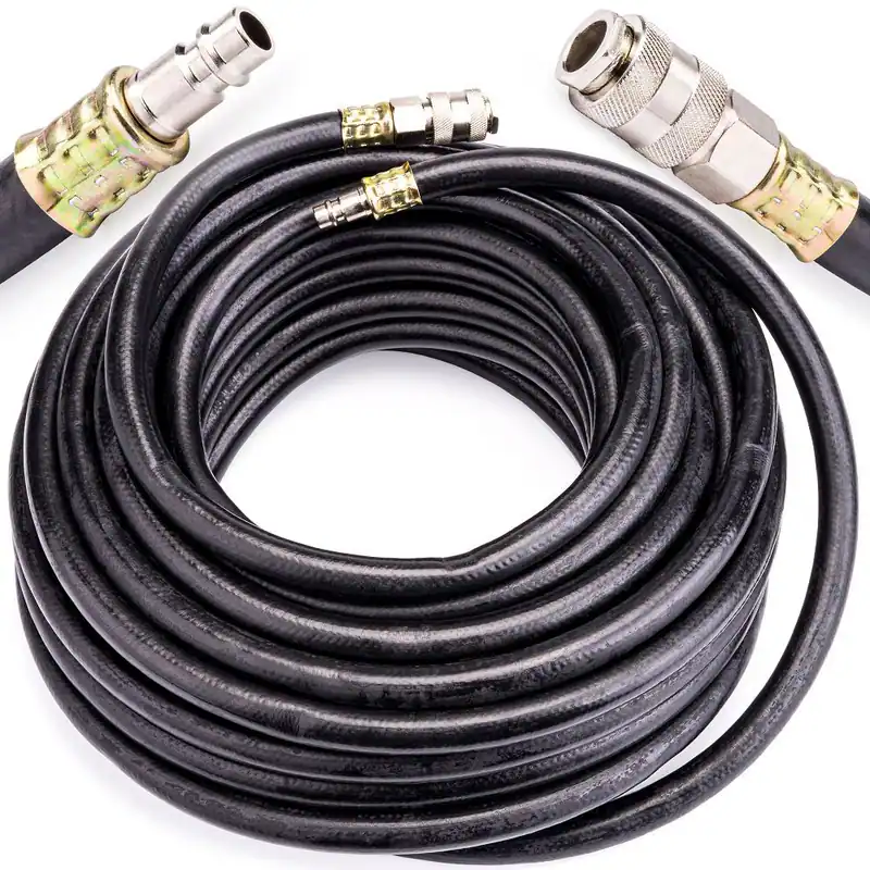 Pneumatikschlauch 20m 10x17mm Druckluftschlauch Gummi 20bar Kompressor Schlauch – neu – Sonstiges – überwiegend weiß – Foto…