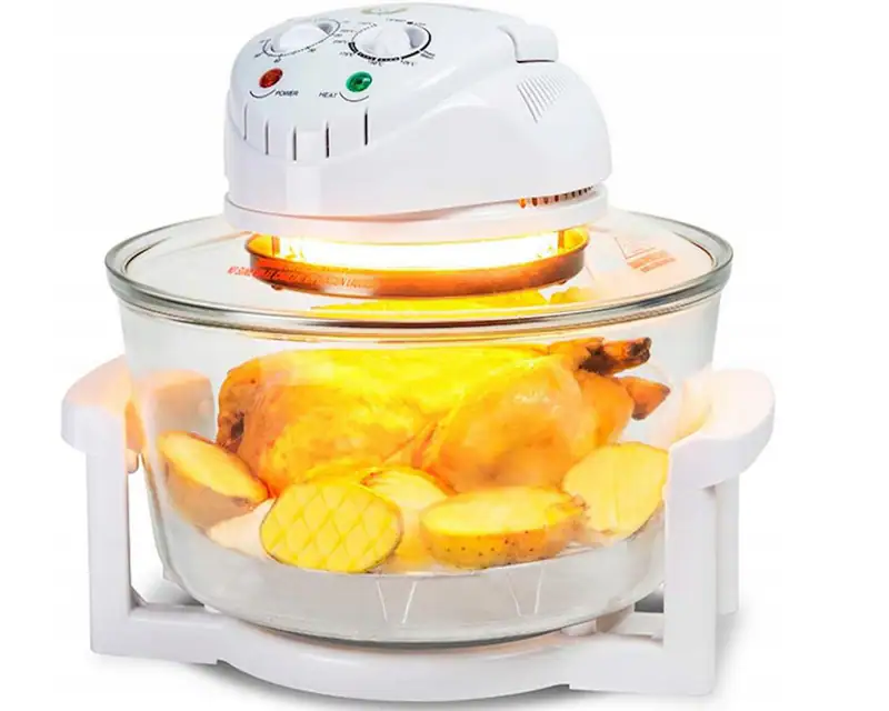 Halogenofen Heißluftofen 18L Multikocher Grill Backofen Auftauen 1500W – neu – Haushaltsgeräte – überwiegend weiß – Foto 1…
