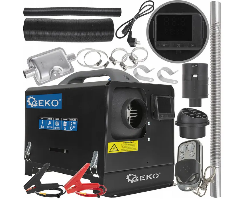 Diesel Standheizung 8kW 12V 230V LCD Fernbedienung Luftheizer Wohnmobil LKW Boot – neu – Sonstiges – überwiegend weiß…