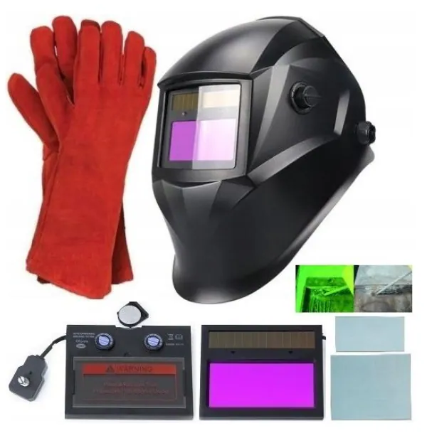 Schwarzmann PRO Schweißmaske True-Color Filter + Handschuhe TÜV CE, 3200 W – neu – Sonstiges – Foto 1 von 5