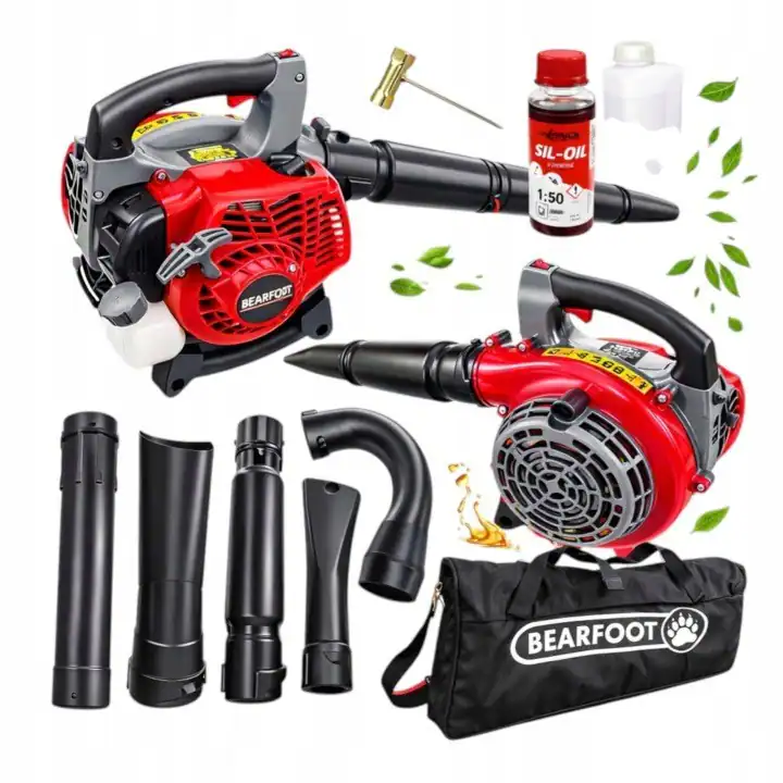 AW20 Benzin-Gartenlaubbläser und -sauger mit Häcksler – 4-in-1-Gerät – neu – Sonstiges – überwiegend weiß – Foto 1 von 5