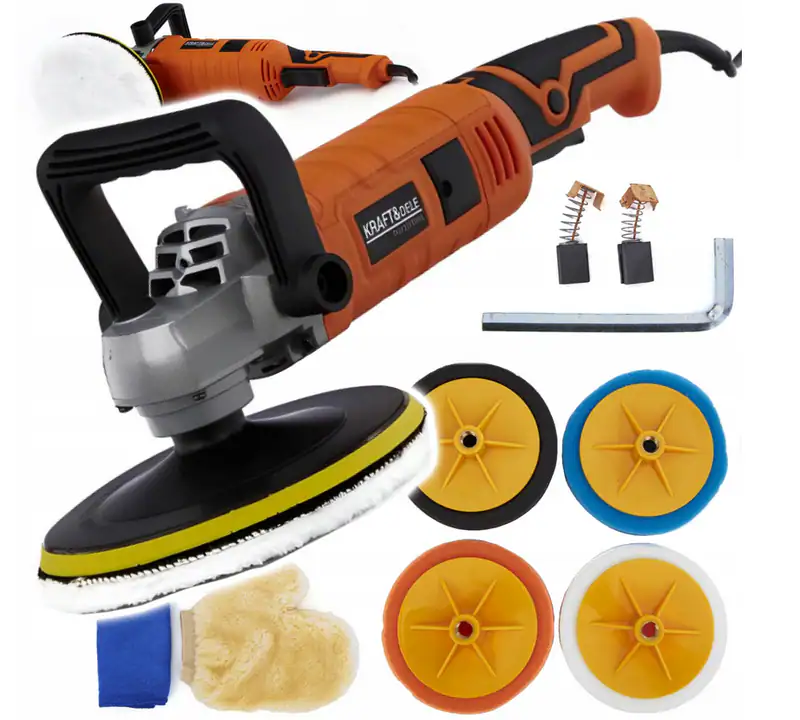 Elektrische Poliermaschine 2650W Schleifer Ø180mm + Set Polierschwämme – neu – Sonstiges – überwiegend weiß – Foto 1 von 5