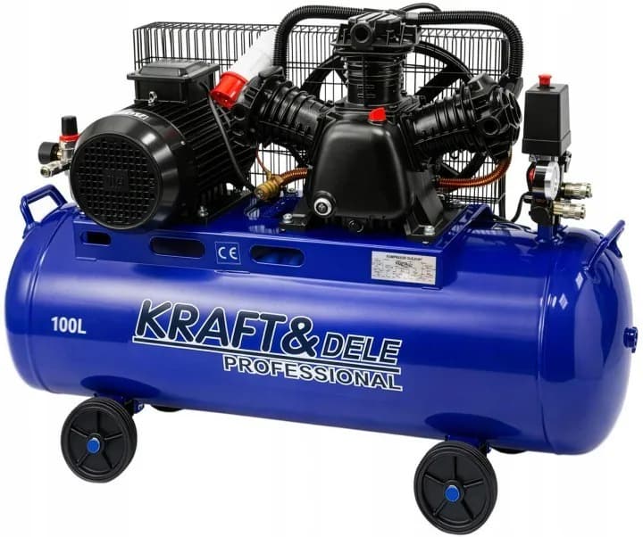 CM384 Ölkompressor 100L 650L/min 400V Druckluft Kompressor Werkstatt Industrie – neu – Sonstiges – überwiegend weiß – Foto…