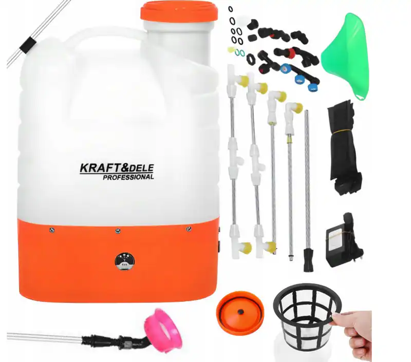 Sprühgerät Drucksprüher Akku Rückensprüher Gartensprüher 12V 8Ah 16L – neu – Sonstiges – überwiegend weiß – Foto 1 von 5