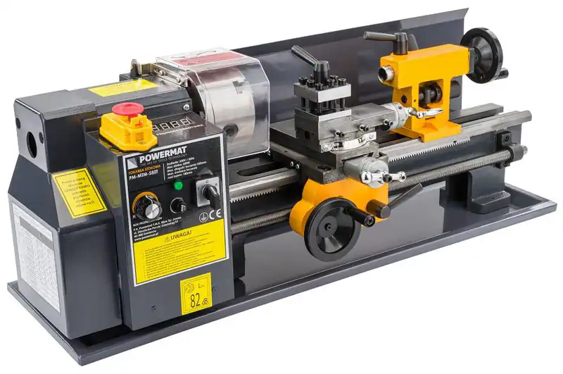 Metalldrehmaschine powermat Drehmaschine PM-MTM-550T – neu – Sonstiges – überwiegend weiß – Foto 1 von 5